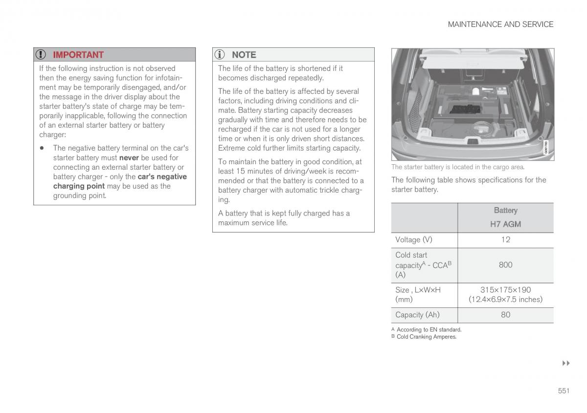 Volvo XC60 II 2 owners manual / page 553