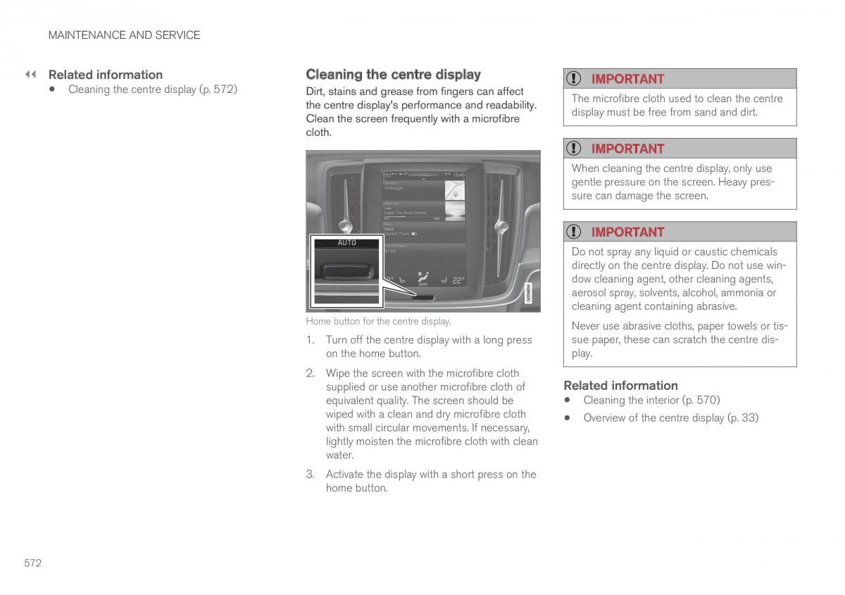 Volvo XC60 II 2 owners manual / page 574