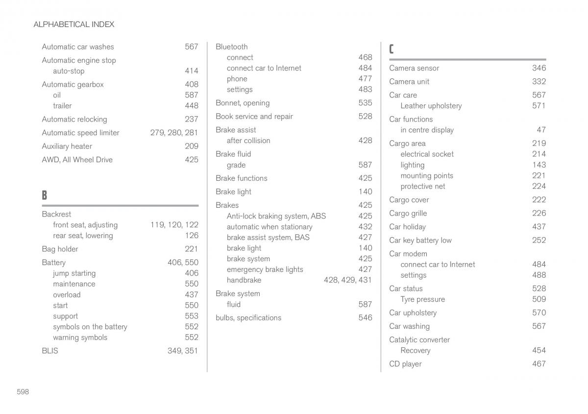 Volvo XC60 II 2 owners manual / page 600