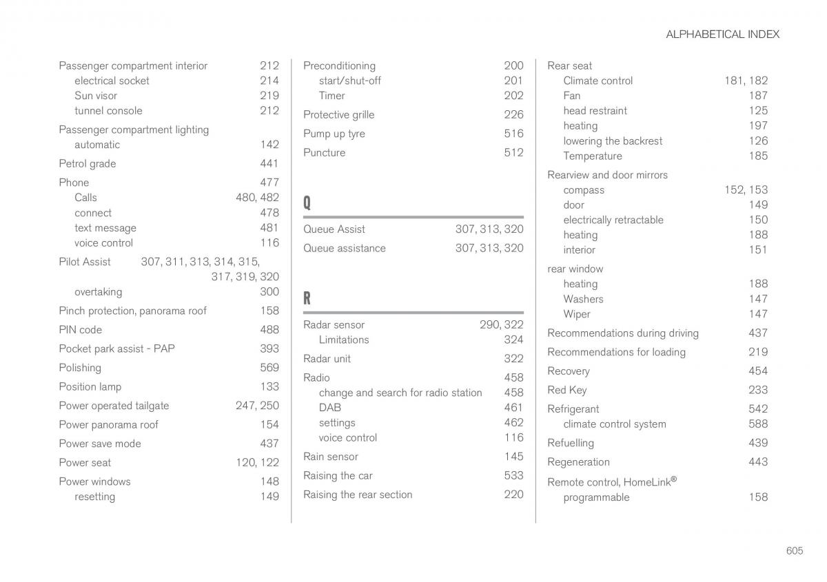 Volvo XC60 II 2 owners manual / page 607