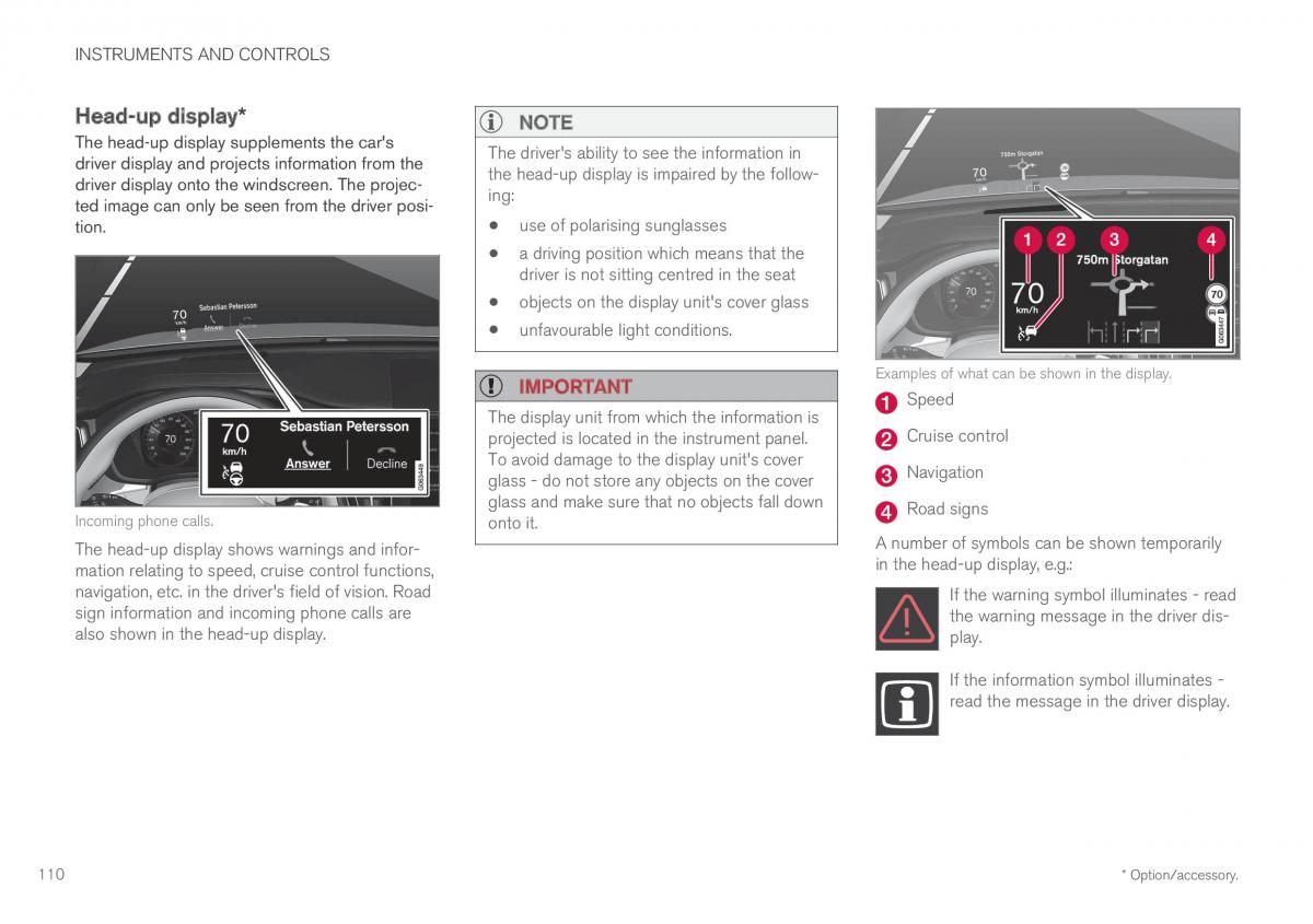 Volvo XC60 II 2 owners manual / page 112