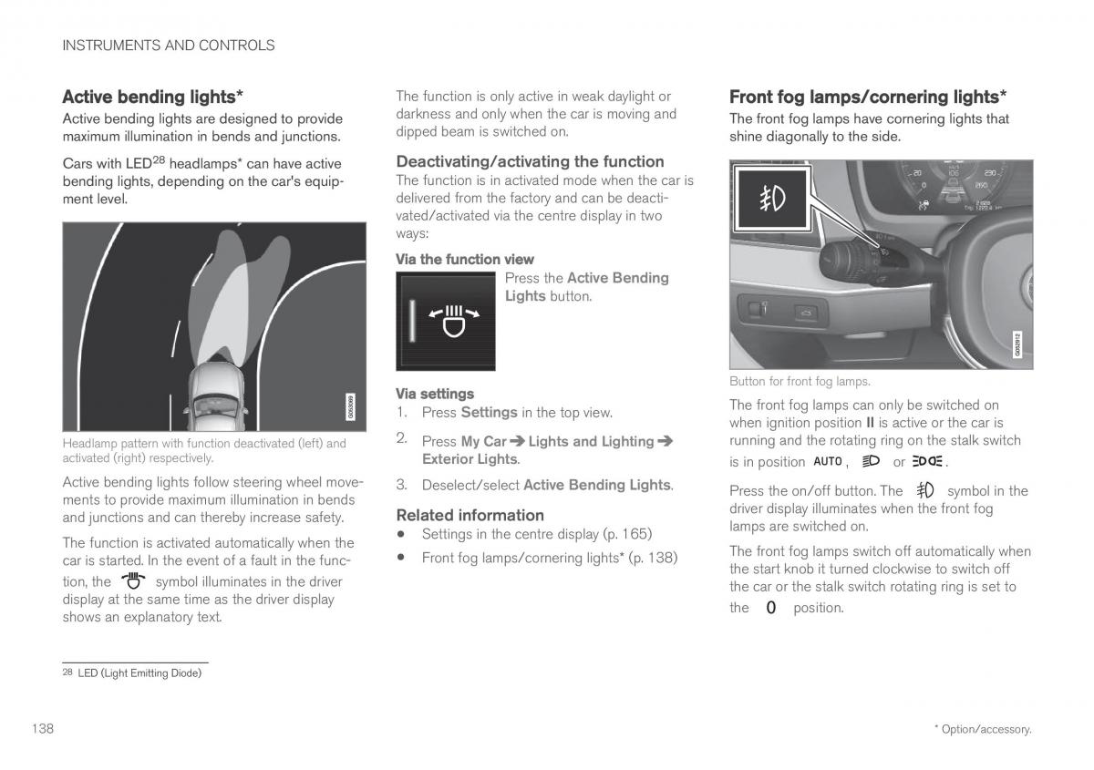 Volvo XC60 II 2 owners manual / page 140