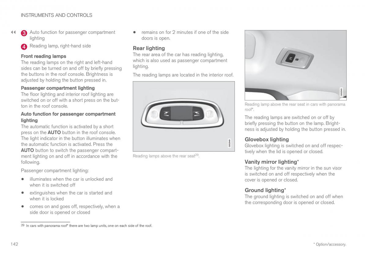 Volvo XC60 II 2 owners manual / page 144