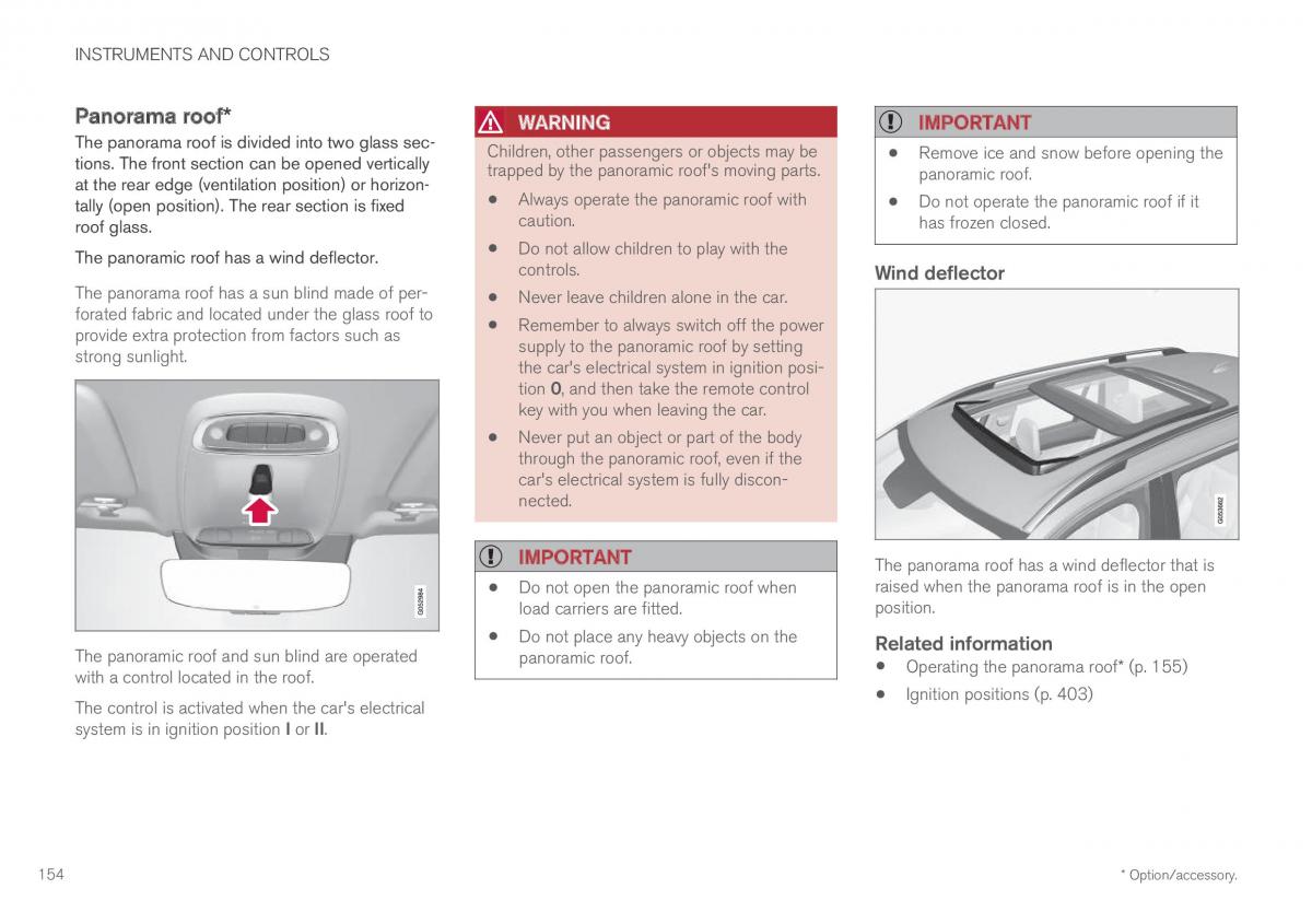 Volvo XC60 II 2 owners manual / page 156