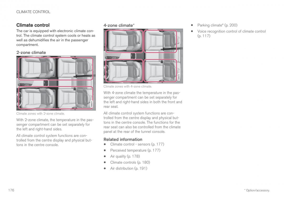 Volvo XC60 II 2 owners manual / page 178