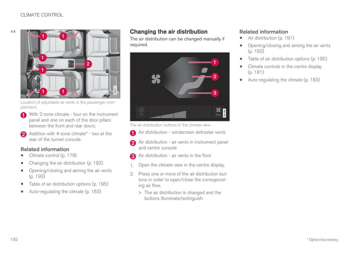 Volvo XC60 II 2 owners manual / page 194