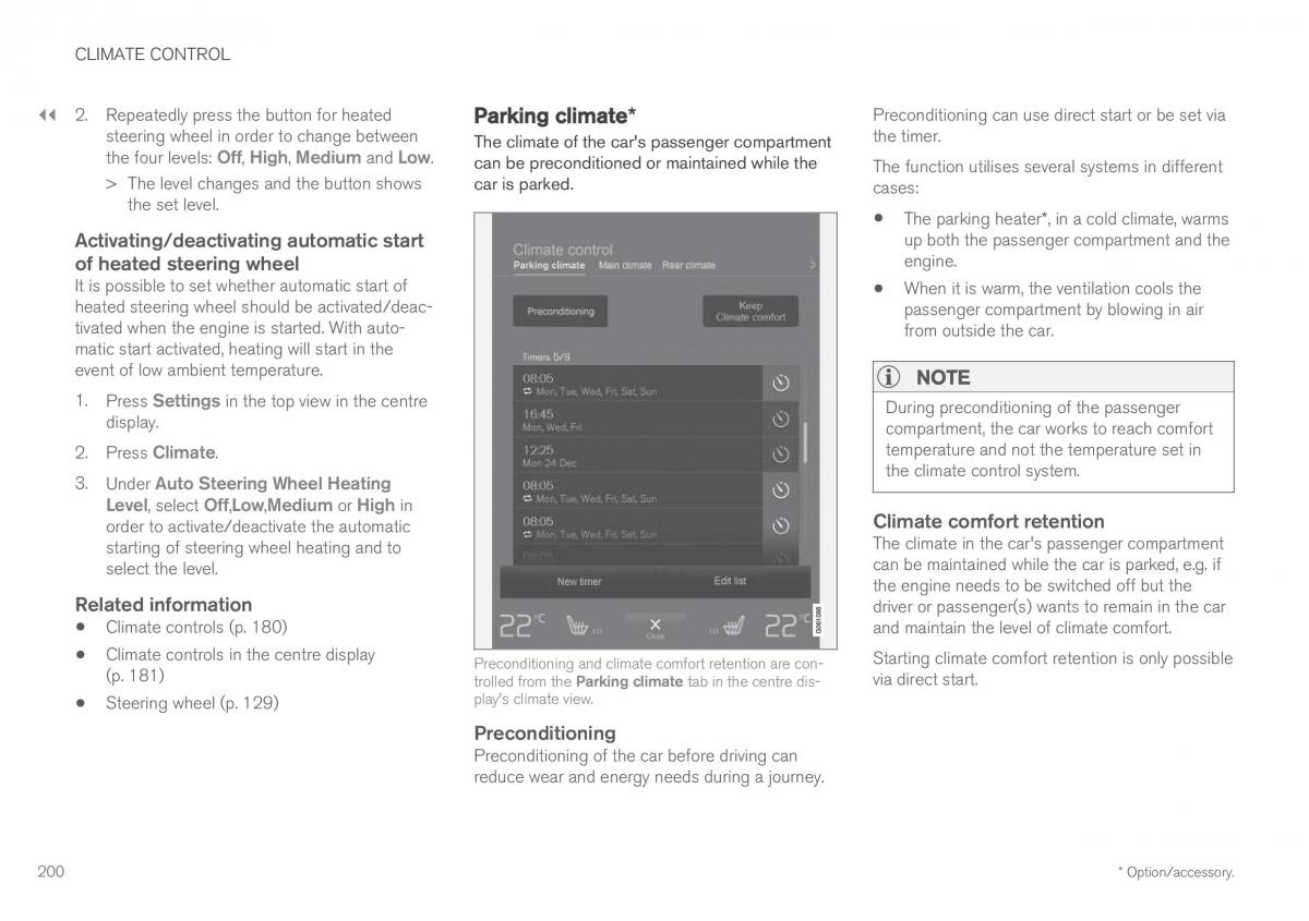 Volvo XC60 II 2 owners manual / page 202