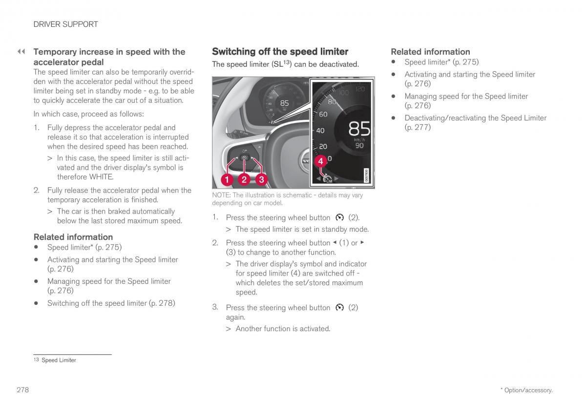 Volvo XC60 II 2 owners manual / page 280