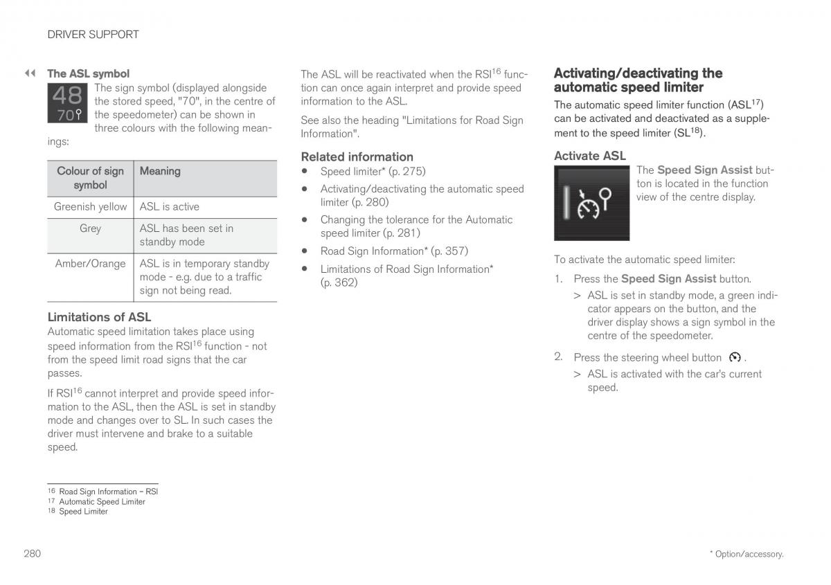 Volvo XC60 II 2 owners manual / page 282