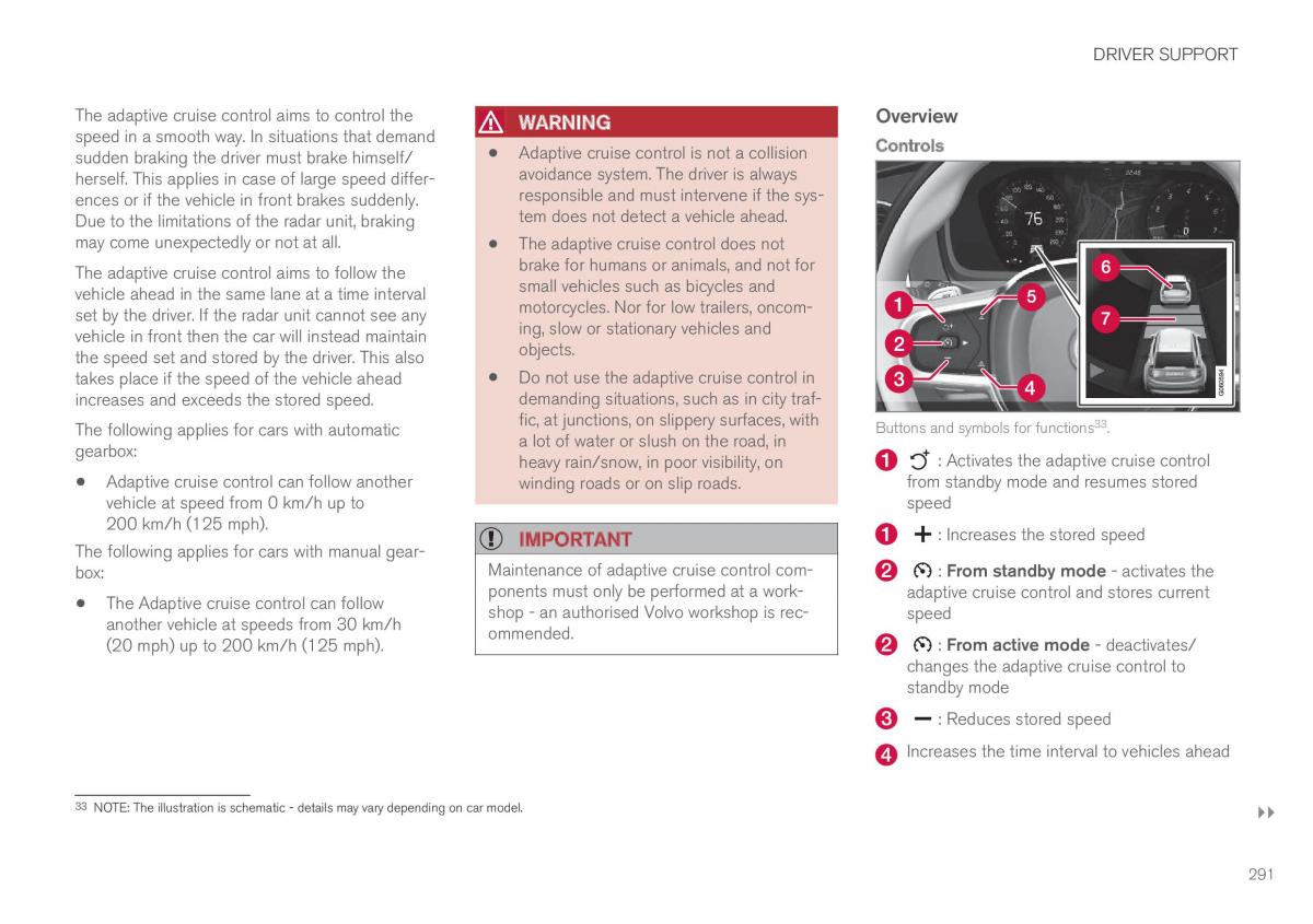 Volvo XC60 II 2 owners manual / page 293