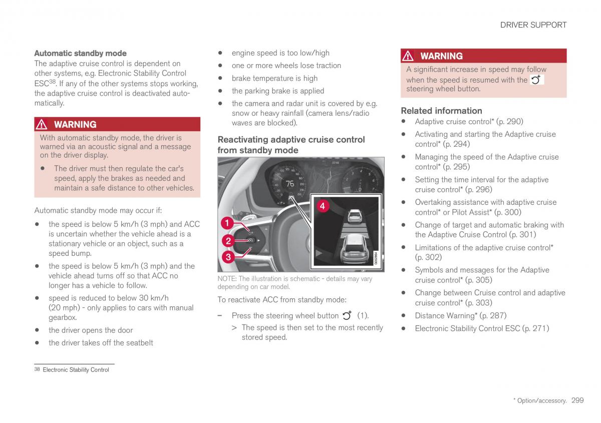 Volvo XC60 II 2 owners manual / page 301