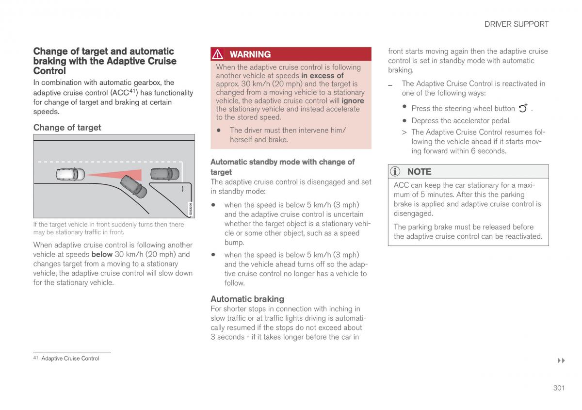 Volvo XC60 II 2 owners manual / page 303