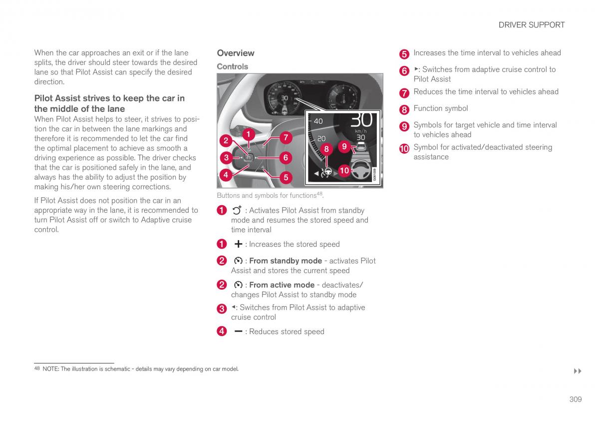 Volvo XC60 II 2 owners manual / page 311