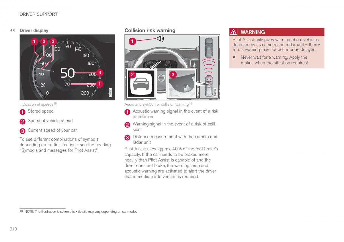 Volvo XC60 II 2 owners manual / page 312