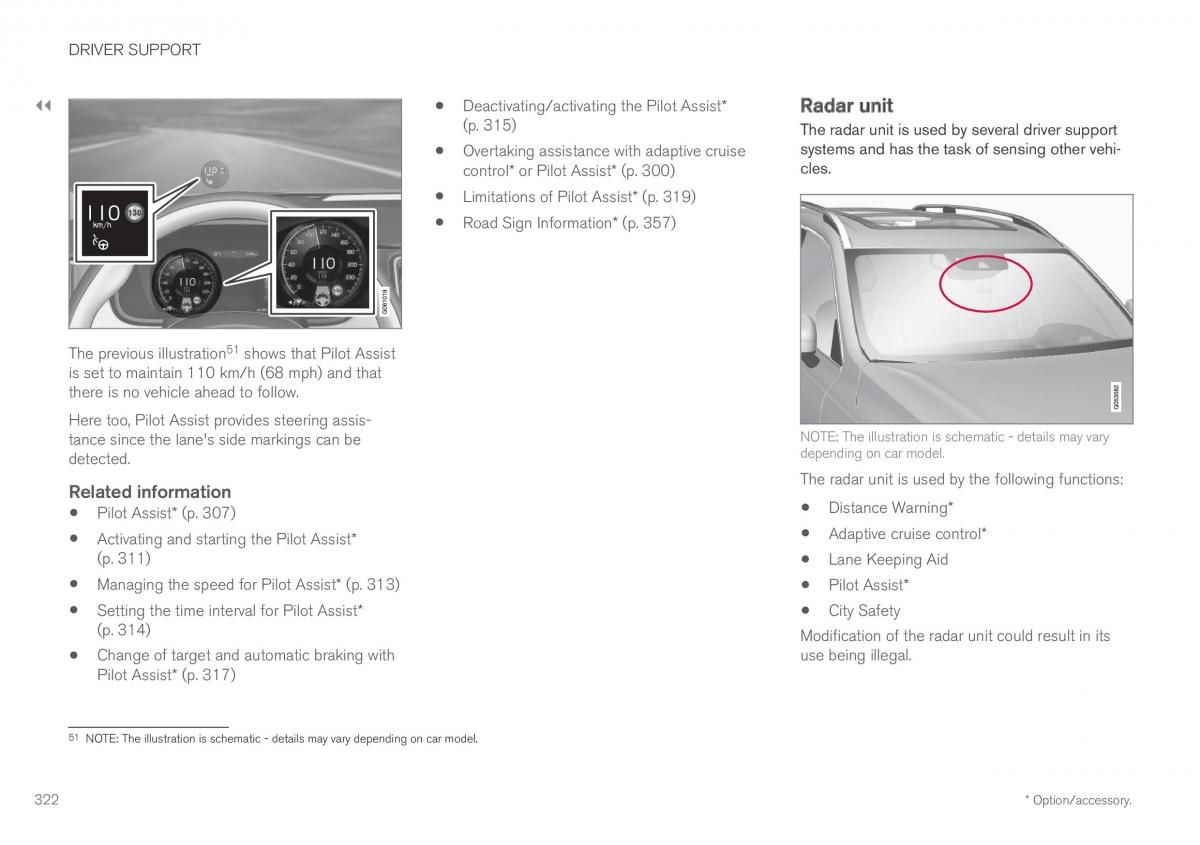 Volvo XC60 II 2 owners manual / page 324