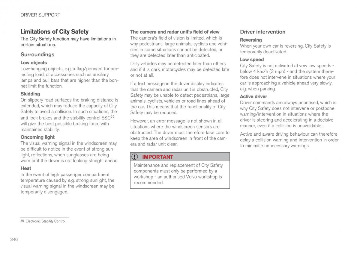 Volvo XC60 II 2 owners manual / page 348