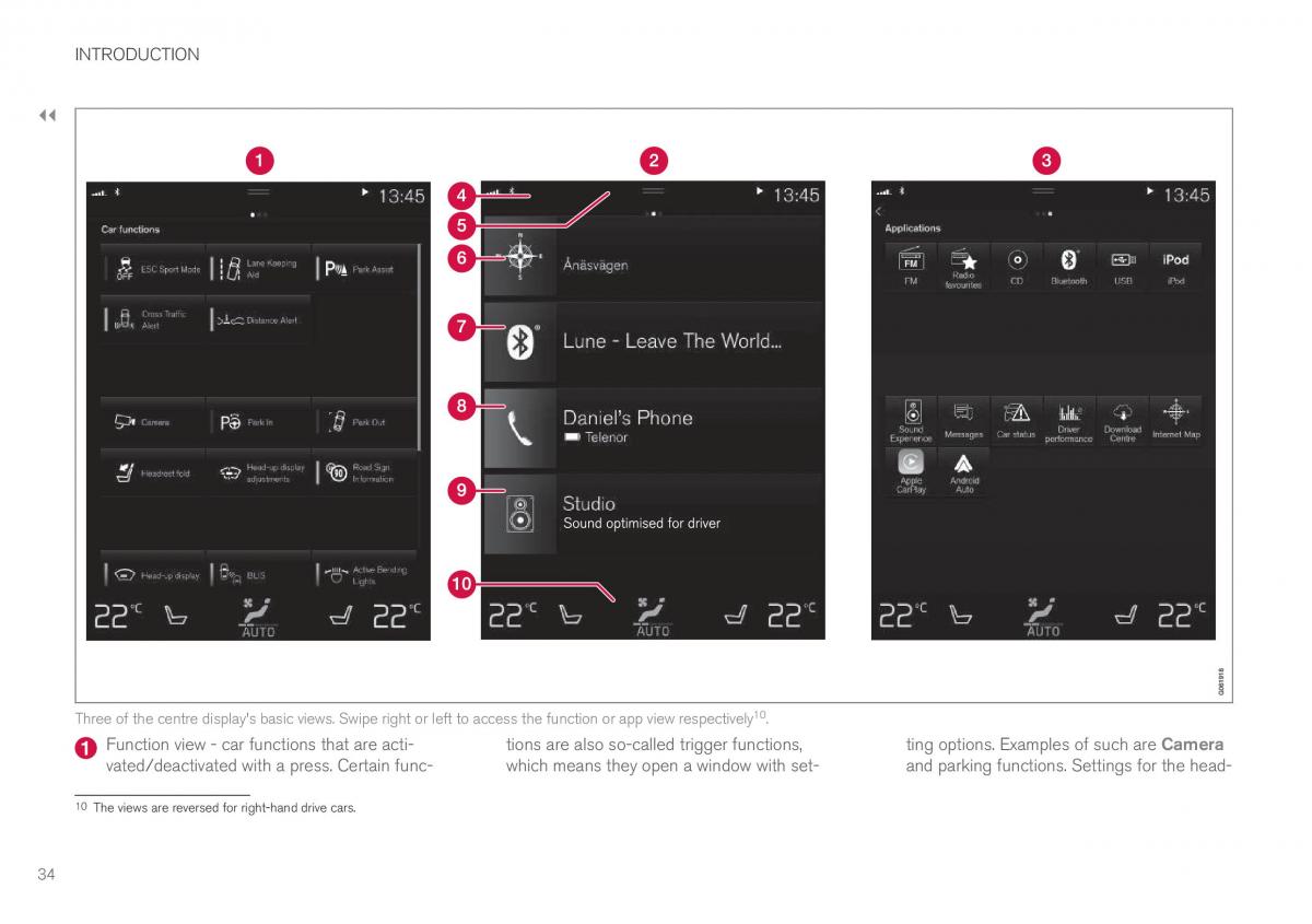 Volvo XC60 II 2 owners manual / page 36