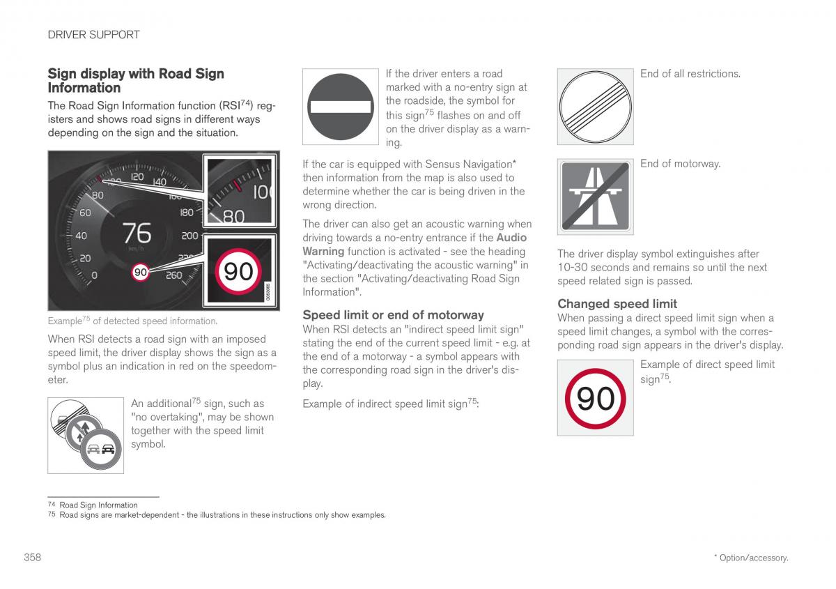 Volvo XC60 II 2 owners manual / page 360