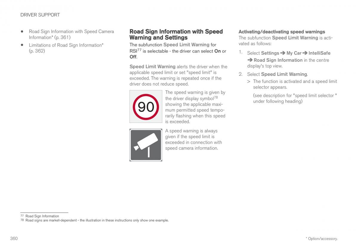 Volvo XC60 II 2 owners manual / page 362