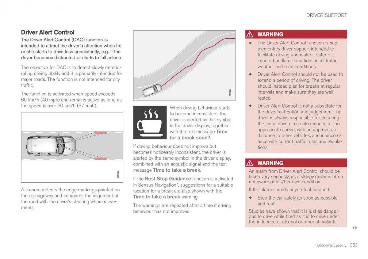 Volvo XC60 II 2 owners manual / page 365