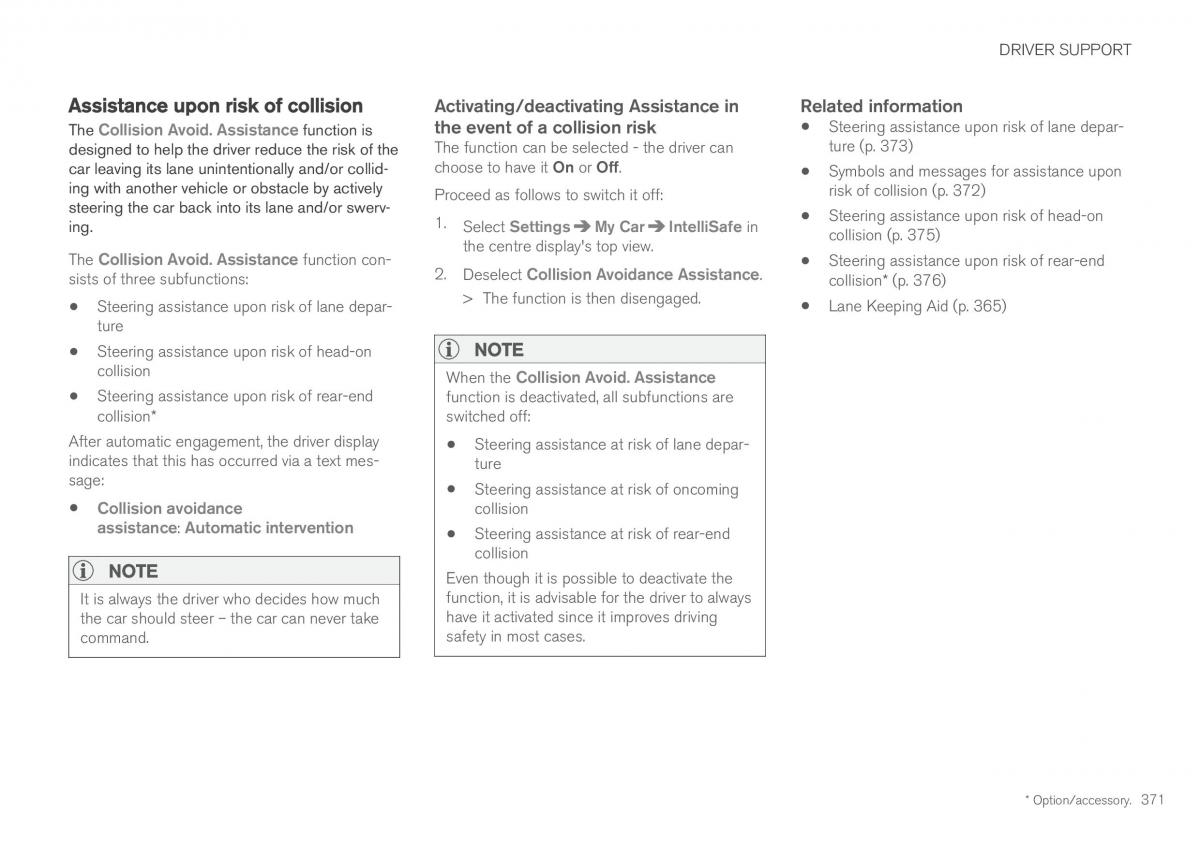 Volvo XC60 II 2 owners manual / page 373