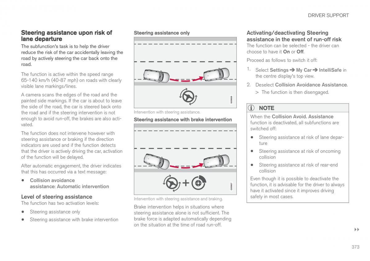 Volvo XC60 II 2 owners manual / page 375