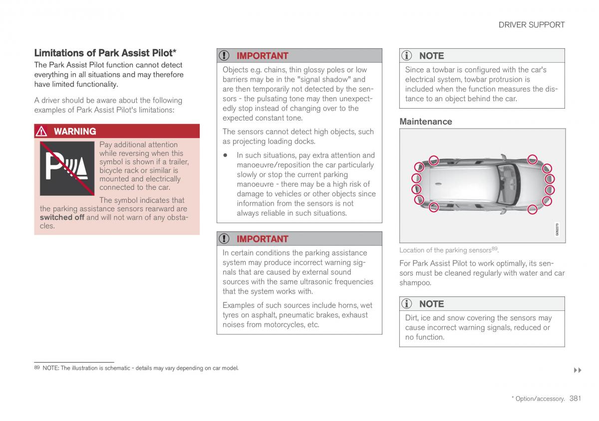 Volvo XC60 II 2 owners manual / page 383