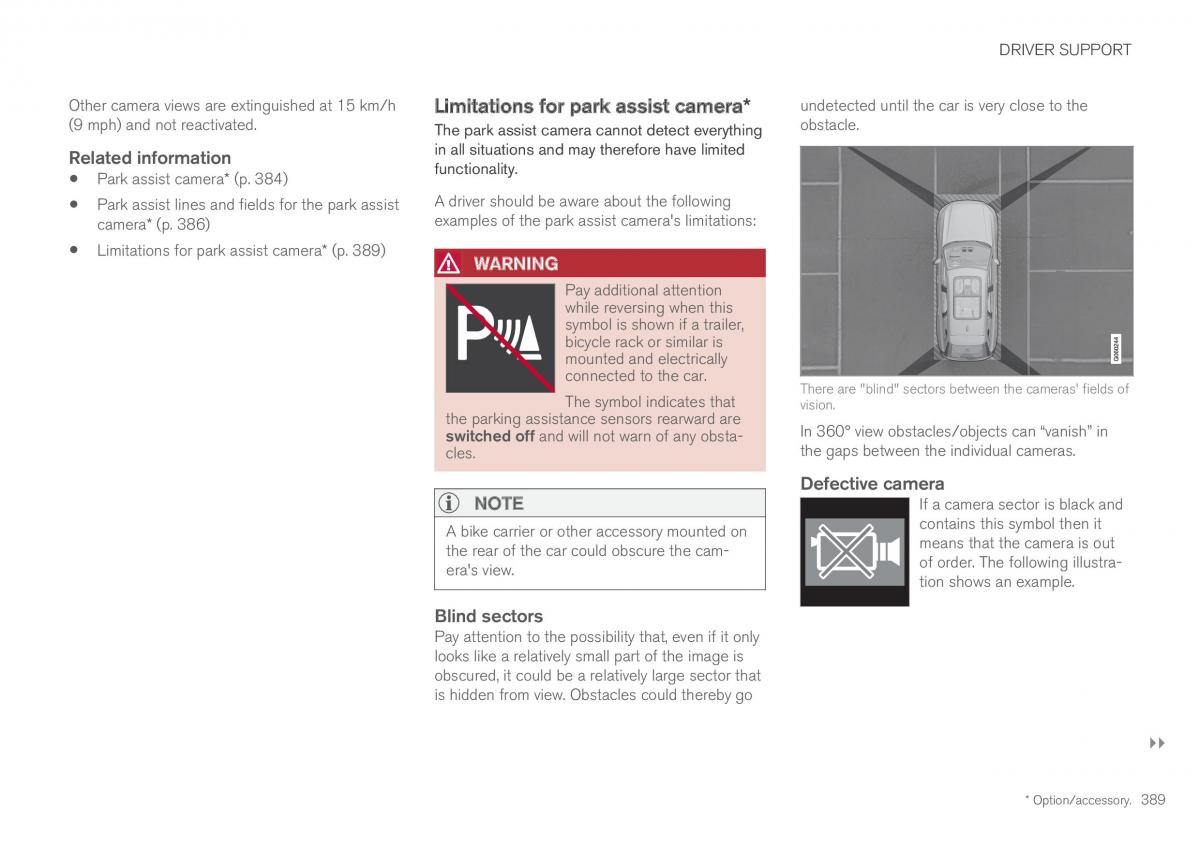 Volvo XC60 II 2 owners manual / page 391