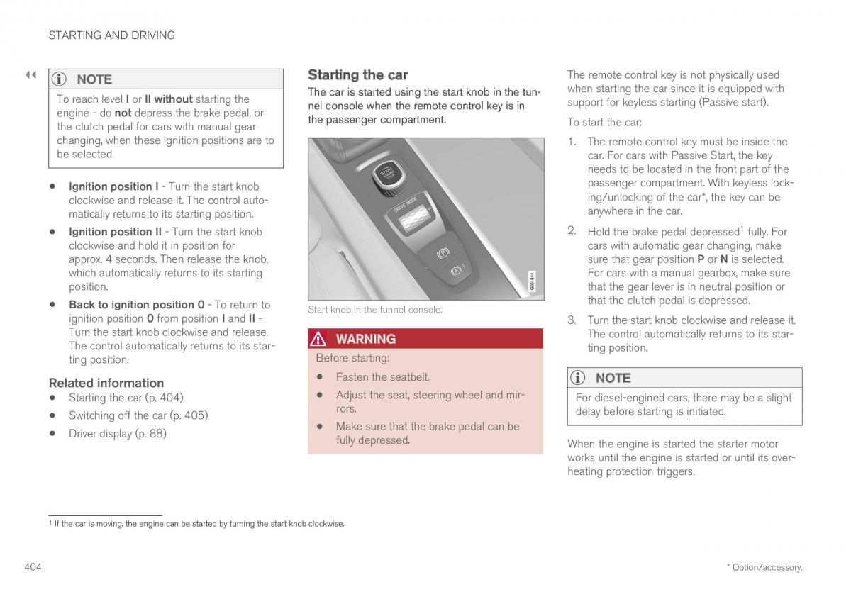 Volvo XC60 II 2 owners manual / page 406