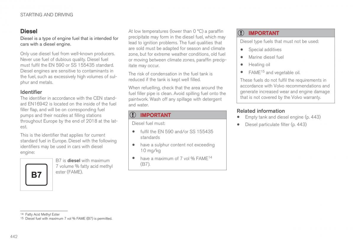 Volvo XC60 II 2 owners manual / page 444