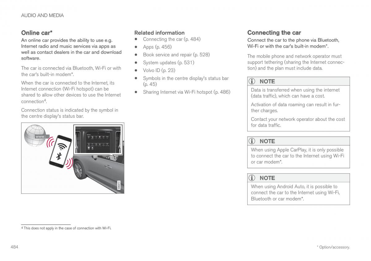 Volvo XC60 II 2 owners manual / page 486