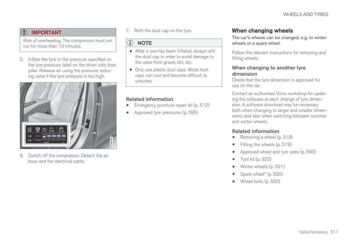 Volvo XC60 II 2 owners manual / page 519