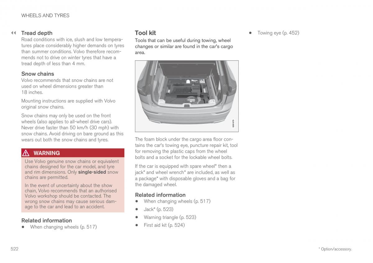 Volvo XC60 II 2 owners manual / page 524