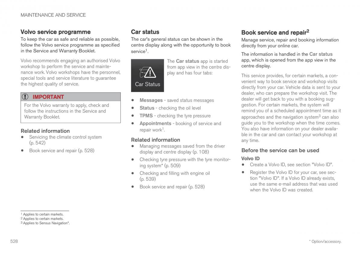 Volvo XC60 II 2 owners manual / page 530