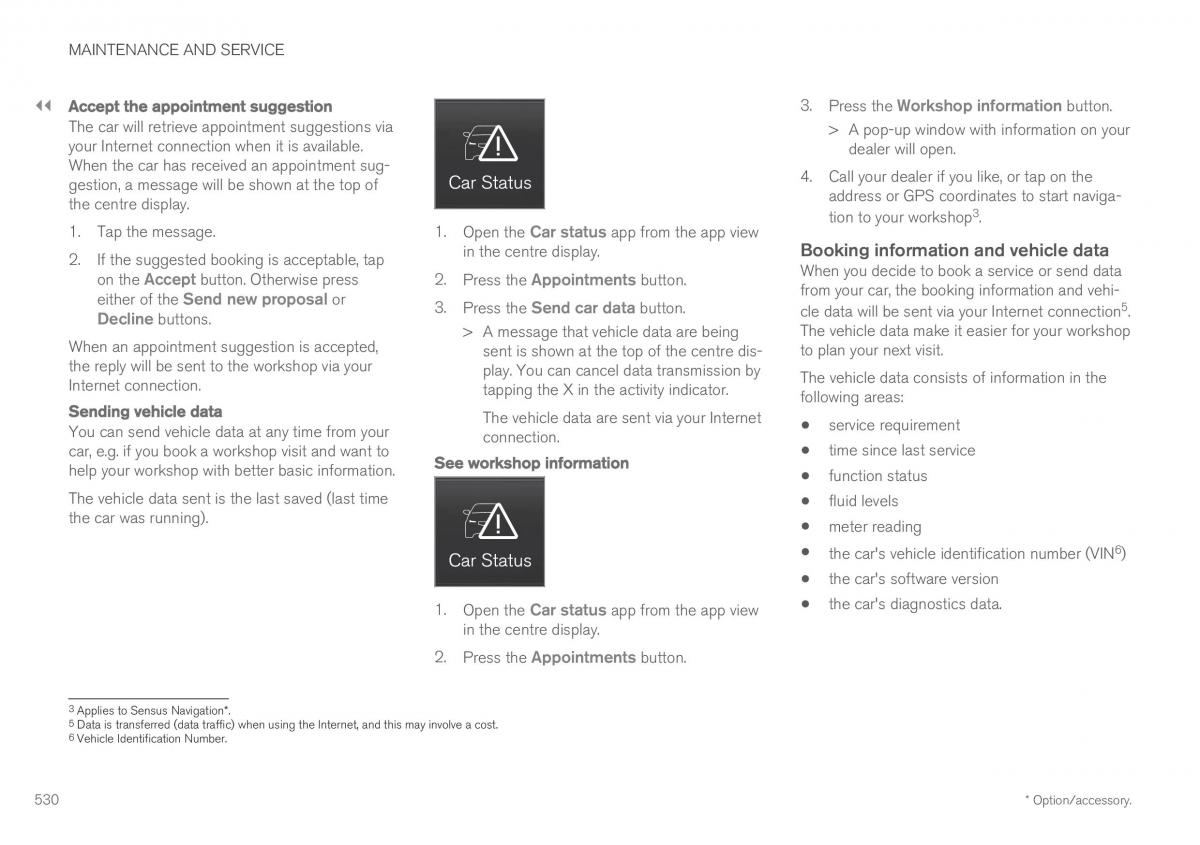 Volvo XC60 II 2 owners manual / page 532