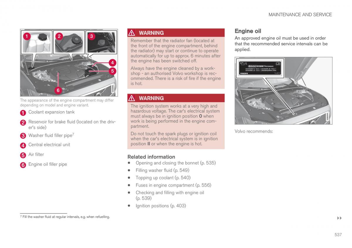 Volvo XC60 II 2 owners manual / page 539