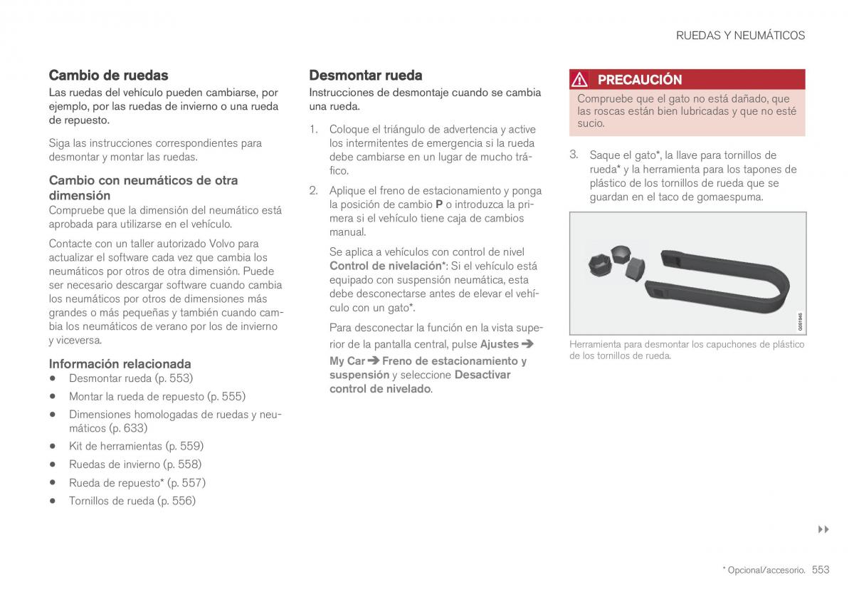 Volvo XC60 II 2 manual del propietario / page 555