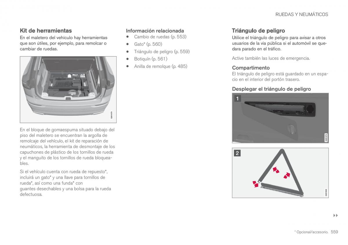 Volvo XC60 II 2 manual del propietario / page 561