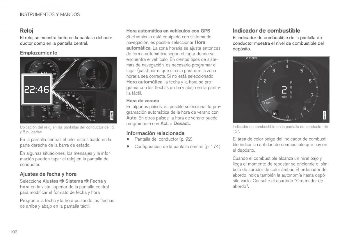 Volvo XC60 II 2 manual del propietario / page 104