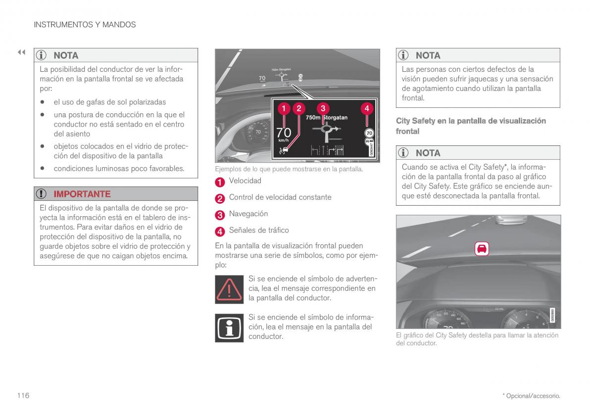 Volvo XC60 II 2 manual del propietario / page 118