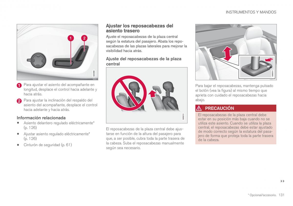 Volvo XC60 II 2 manual del propietario / page 133