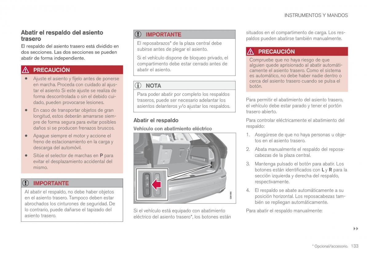 Volvo XC60 II 2 manual del propietario / page 135