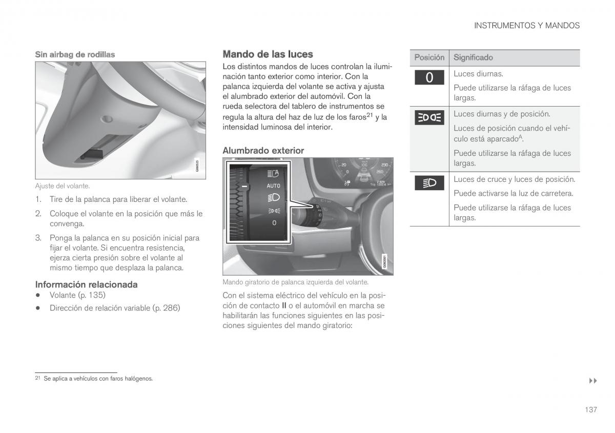 Volvo XC60 II 2 manual del propietario / page 139