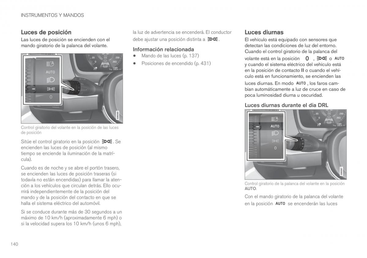 Volvo XC60 II 2 manual del propietario / page 142