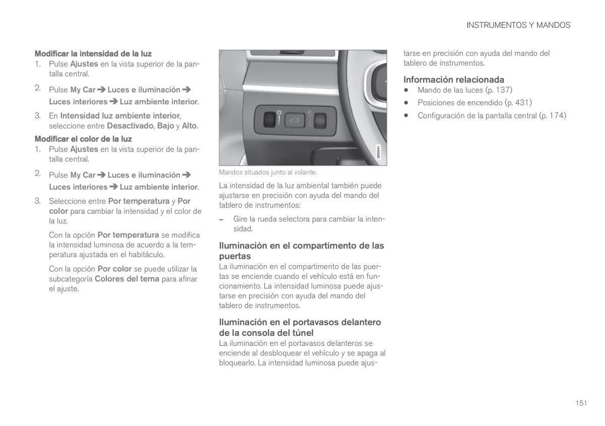 Volvo XC60 II 2 manual del propietario / page 153