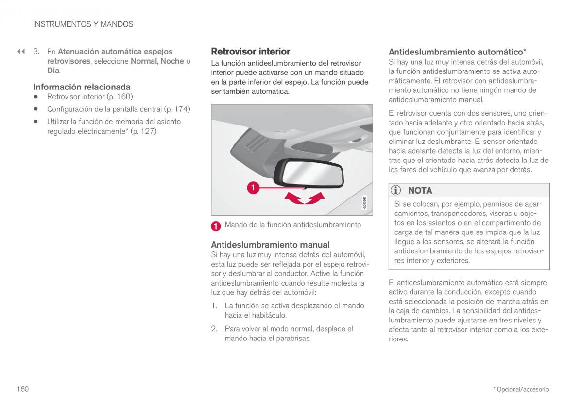 Volvo XC60 II 2 manual del propietario / page 162