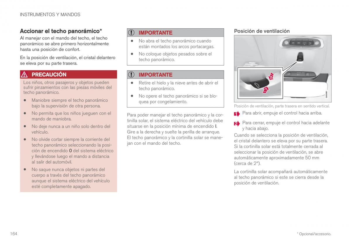 Volvo XC60 II 2 manual del propietario / page 166