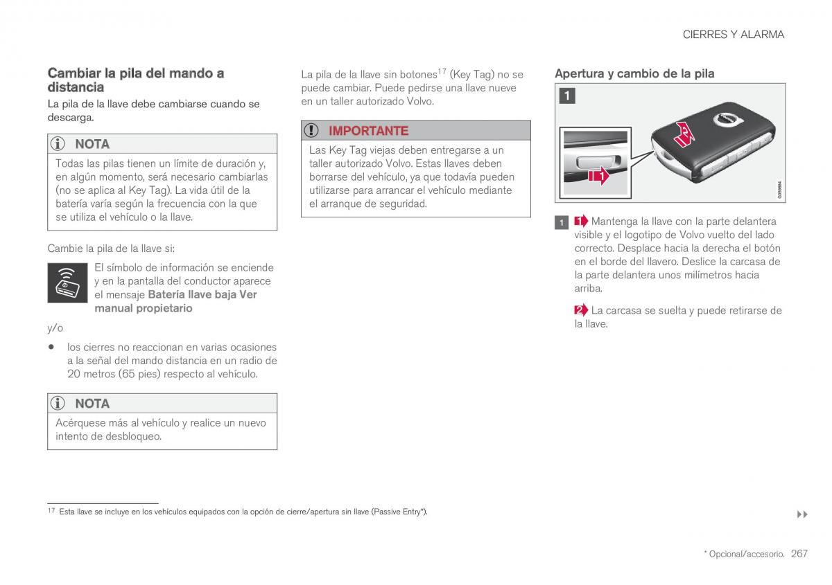 Volvo XC60 II 2 manual del propietario / page 269