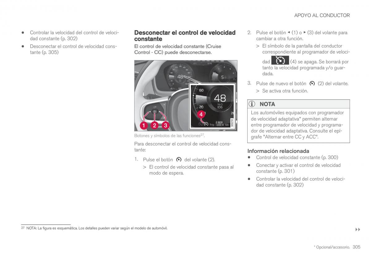 Volvo XC60 II 2 manual del propietario / page 307