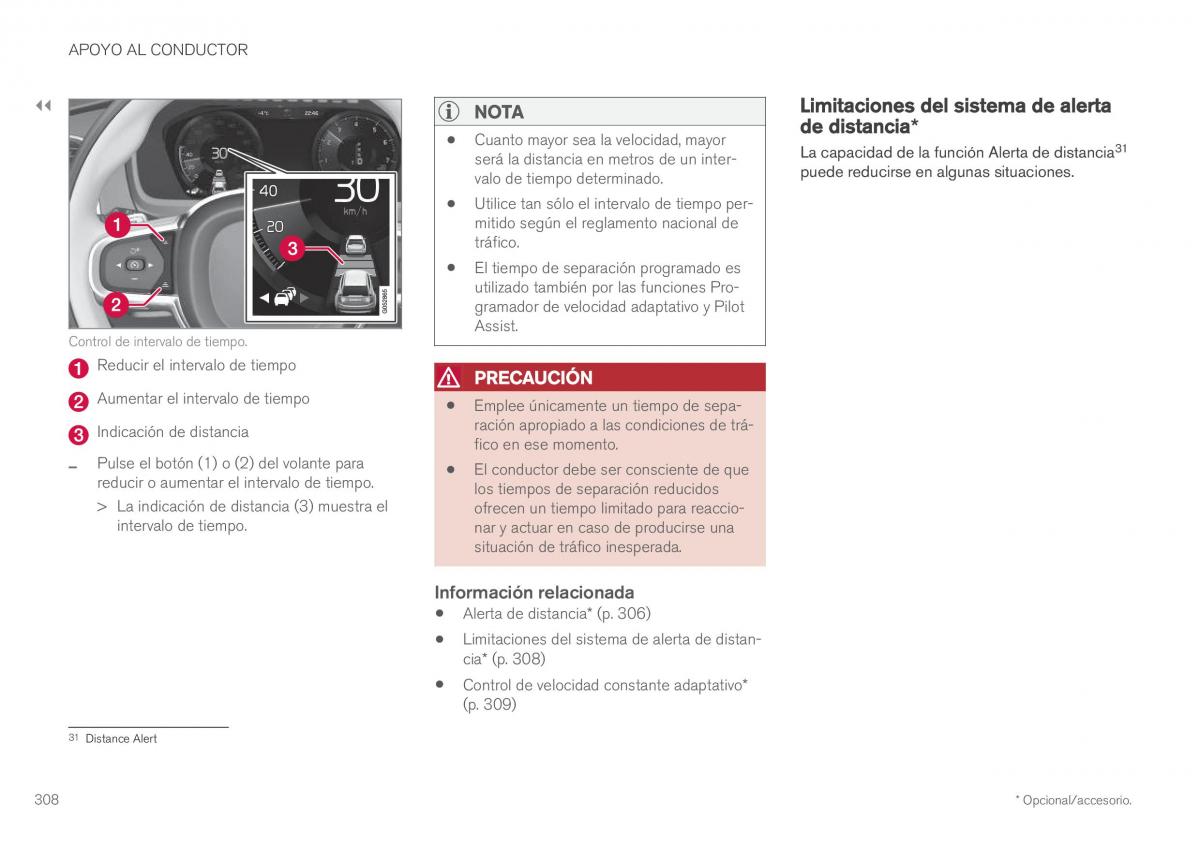 Volvo XC60 II 2 manual del propietario / page 310